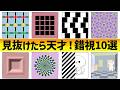 【錯覚】見抜けたら天才！みんな引っかかる錯視映像10選