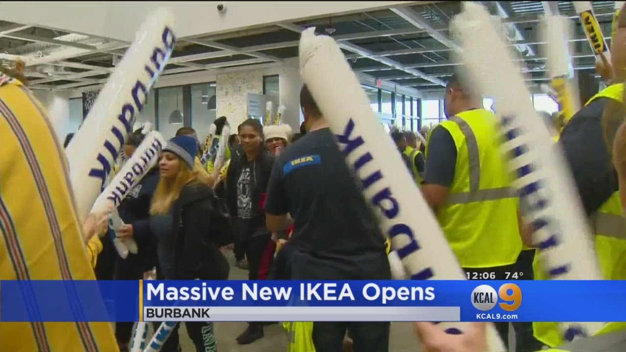 America's Biggest IKEA Opens In Burbank YouTube