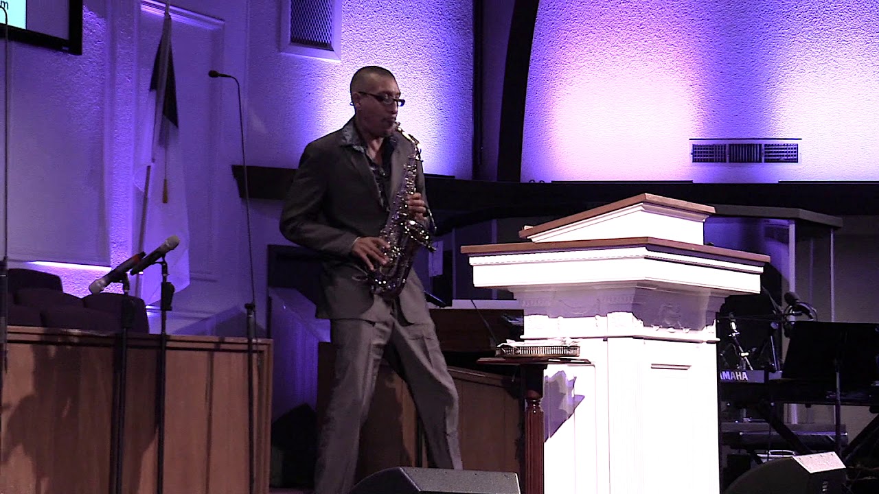 Saxophonist Mark Bunney - Total Praise - Dallas City Temple - 9/21/19