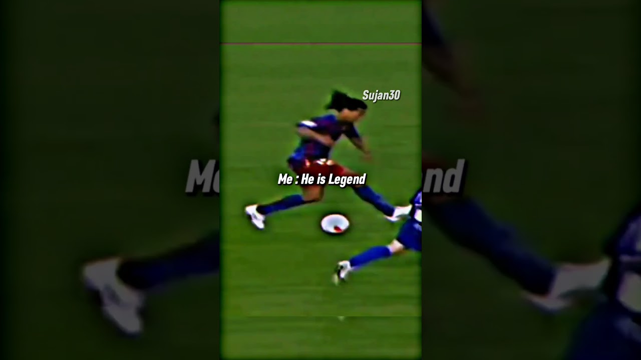 ⁣Ronaldinho The magic 🎩 man in football❤️‍🩹🇧🇷