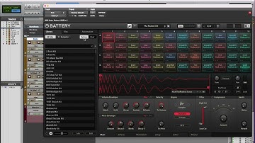 Battery -    Separating Drums in Pro Tools - Quick
