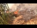 3 arrested in connection with fire burning out of control near LA