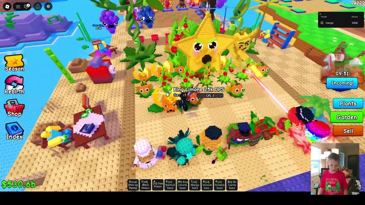 Planting my secret seeds in plants vs brainrots... It WAS INSANE!!!