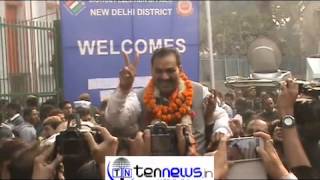 Anil Sharma MLA elect R K Puram BJP says BJP will form Government.