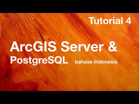 PostgreSQL Installation and Registration on ArcGIS Server | Tutorial ArcGIS Server Ke-4