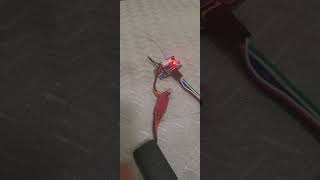 Simple FOC zero test #brushlessmotor #engineering #simplefoc #foc #project #shorts