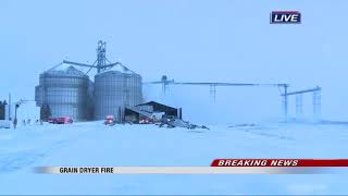 News Grain Dryer Fire News Grain Dryer Fire