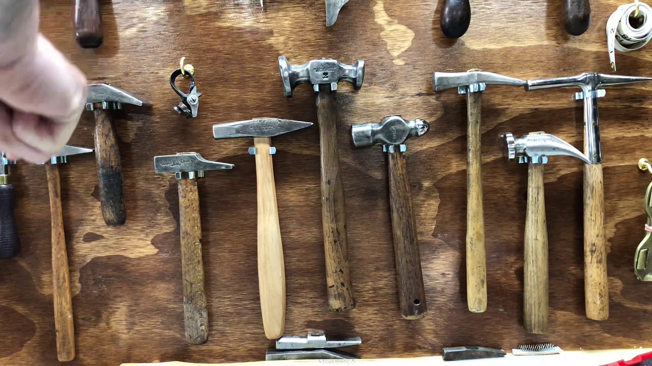 The Hammers I Use For Leather Work 