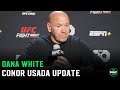 Dana White: ‘Conor McGregor has submitted USADA paperwork’