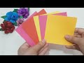 ٥ أفكار بالورق طريقة عمل ورد بالورق صنع أشياء بالورق