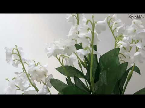 Buquê Bellflower Artificial - Branco (6635)