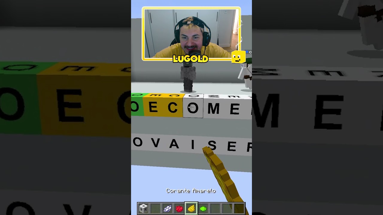 Descubra a SEQUÊNCIA GIGANTE de PALAVRA! 2 #minecraft