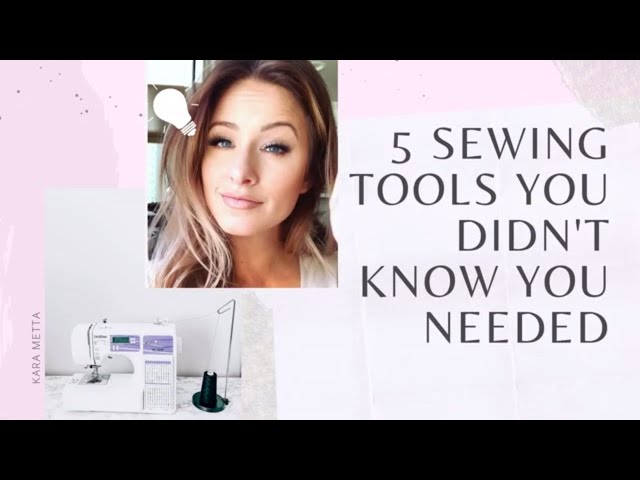 6 SECRET SEWING TOOLS YOU DID'NT KNOW YOU NEEDED! 