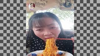Asmr Eating Spyic Noodles