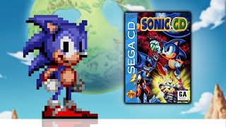 Playable Box-Art Sonic in Sonic CD!