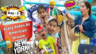 Scary Rides At American Dream - New York | RS 1313 VLOGS | Ramneek Singh 1313