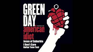 Green Day - Jesus of Suburbia &quot;I Don&#39;t Care&quot; Guitar Tone Test #shorts