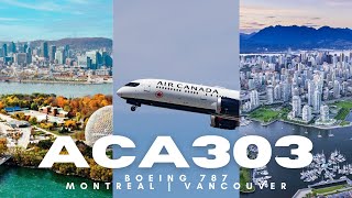 ✈️ Air Canada 303 | Montreal to Vancouver | Prepar3d v5 ✈️