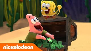 كامب كورال | سبونج بوب وبسيط يصبحان فاحشي الثراء!| Nickelodeon Arabia