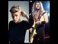 James hetfield gets a shoe thrown at him vs when Justin Bieber gets a bottle thrown at him