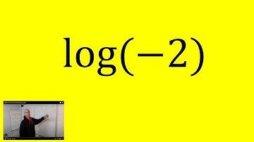 How to take the Log of a Negative Number