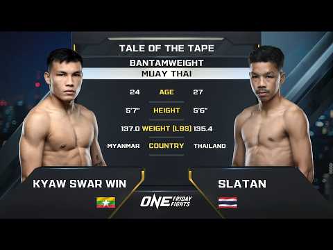 ELBOW AFTER ELBOW 🤯 Kyaw Swar Win 🇲🇲 vs. Slatan 🇹🇭 | Muay Thai Full Fight