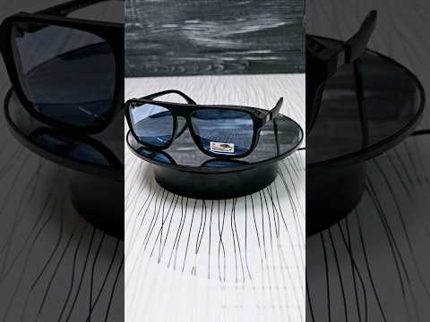 Сонцезахисні окуляри Чоловічі Поляризаційні з фотохромною лінзою Polarized синій (667), видео 1