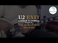 Edosounds - U2 EXIT guitar cover (and tutorial)