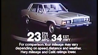 1981 Ford Granada commercial