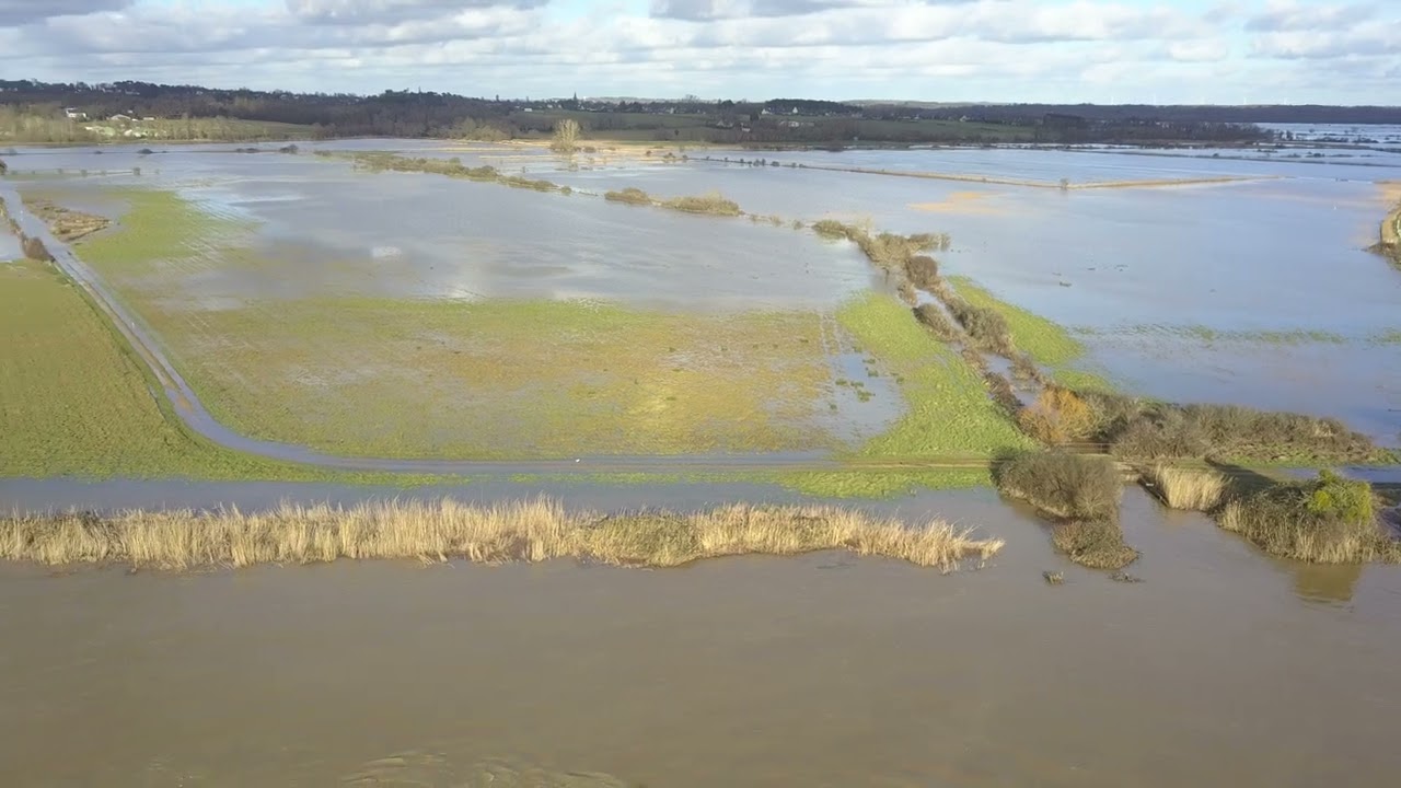 Redon inondation 2025 près de Rieux