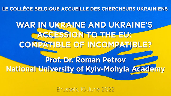 War in Ukraine and Ukraine's Accession to the EU: Compatible of Incompatible?