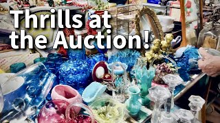 Thrift Store Prices on Antiques & Vintage at Country Auction