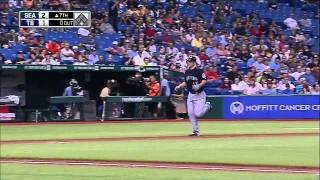 2011/08/19 Seager's first career home run