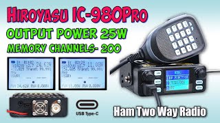 Hiroyasu IC-980 Pro ♦ Полный обзор, измерения, програмирование, тесты. Full review.