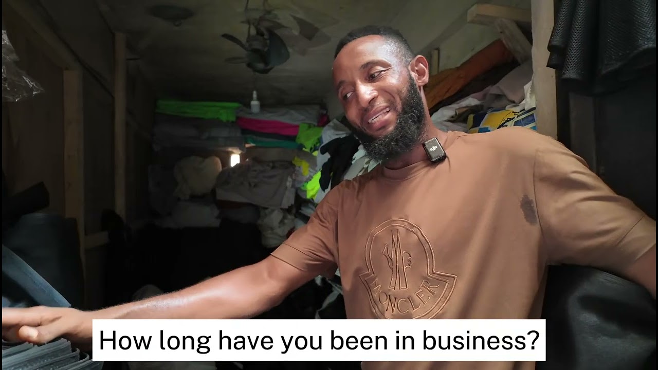 A vendor that sells Lining in Mushin Leather Market Lagos- Ambassador Global Resources