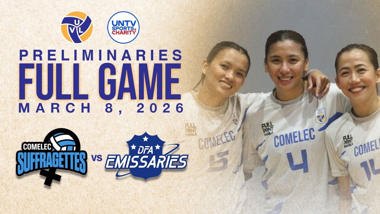 FULL GAME: COMELEC vs DFA Preliminaries - March 8, 2026