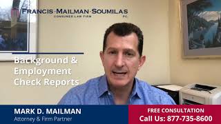 Background Checks and Employment Reports