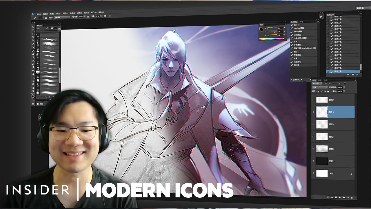 How League Of Legends Champions Are Illustrated | Modern Icons