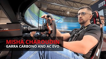 Nürburgring Pro Driver @mgcharoudin Tries Assetto Corsa EVO on the GARRA Carbono