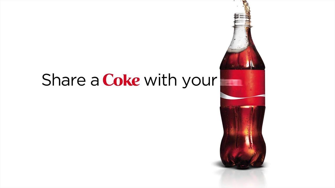 Share A Coke Animated billboard #2 - YouTube