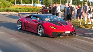 CRAZY TUNER Cars leaving the BEST Carshow of EUROPE | ULTRACE 2023