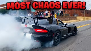 Cars Causing CHAOS Leaving Beers & Gears Charlotte 2022! (Burnouts, Drifts, Donuts, & More!)