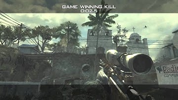 Davis_09 - MW3 - Three piece quick scope kill cam - Clanimals - Game Clip