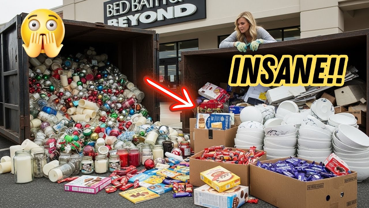 Как они могли! Рыться в мусорных баках возле розничных магазинов!