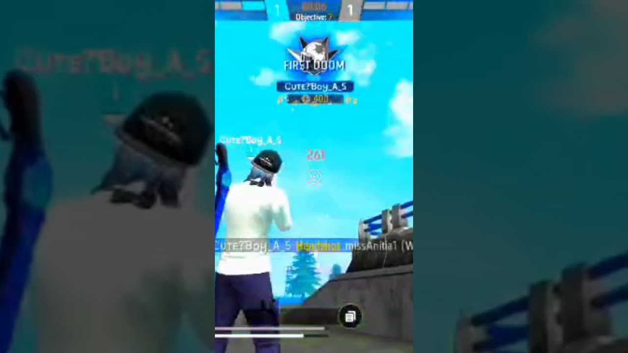 1V2 custom🍷☠️ one tap💀 