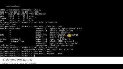 EBS Volume attached with Linux Ec2 Instance