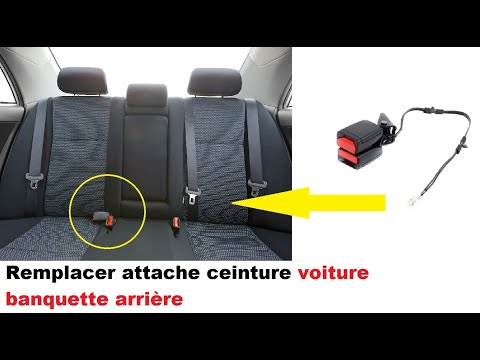 REPLACE CAR BELT CLIP - YouTube