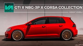 LOWERED GTI GETS NEW SHOW CAR WHEELS!!!