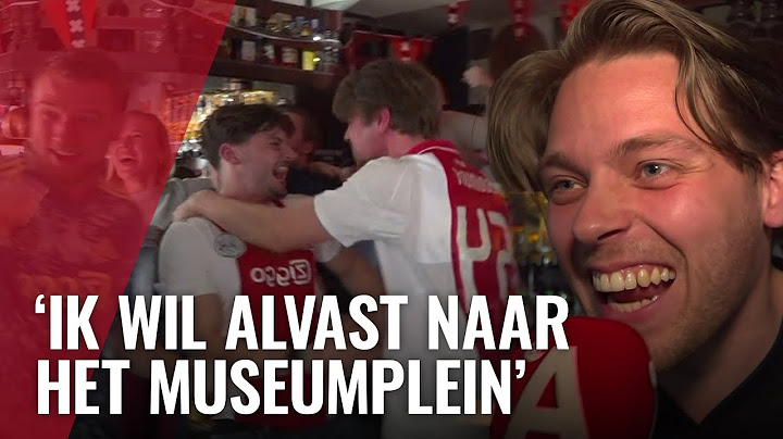 Ajax-fans kunnen het kampioenschap ruiken