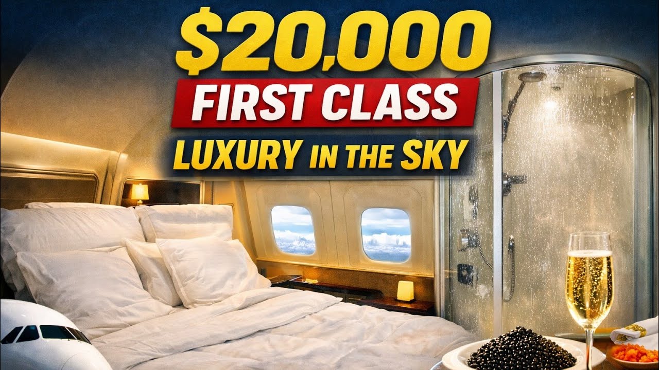 This Is What $20,000 First Class Looks Like — Luxury Apartments in the Sky
